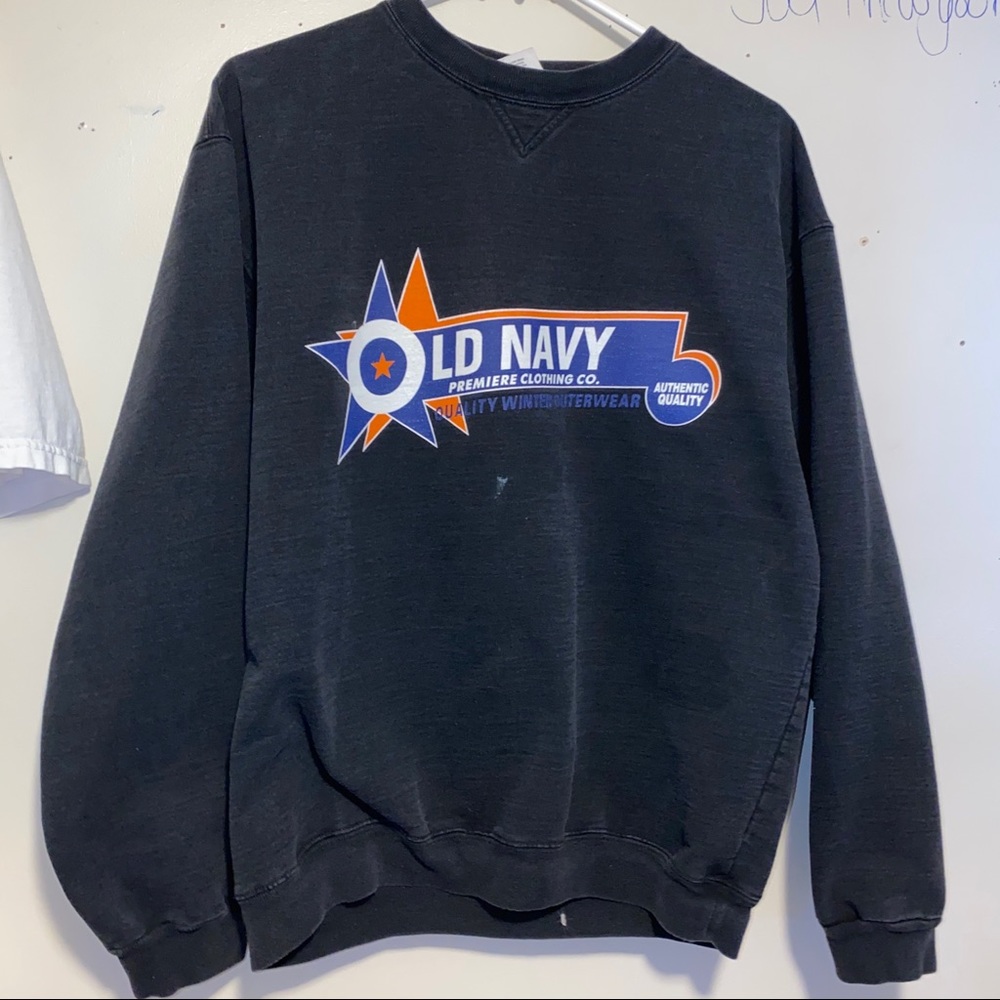 Old Navy VTG Crewneck Vintage 90Y2K Sweater Medium